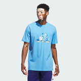 BLUE SUMMER LOGO GRAPHIC TEE