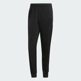 ESSENTIALS WARM-UP TAPERED 3-STRIPES TRACK PANTS