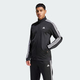 ESSENTIALS WARM-UP 3-STRIPES TRACK JACKET