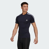 TECHFIT 3-STRIPES TRAINING TEE