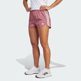 PACER TRAINING 3-STRIPES WOVEN HIGH-RISE SHORTS