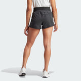 PACER TRAINING 3-STRIPES WOVEN HIGH-RISE SHORTS