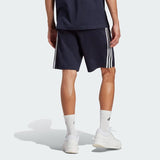 ESSENTIALS SINGLE JERSEY 3-STRIPES SHORTS