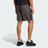 TRAIN ESSENTIALS PIQUÉ 3-STRIPES TRAINING SHORTS