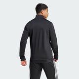 ESSENTIALS WARM-UP 3-STRIPES TRACK JACKET