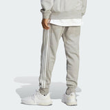 ESSENTIALS FRENCH TERRY TAPERED CUFF 3-STRIPES PANTS