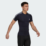 TECHFIT 3-STRIPES TRAINING TEE