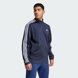 ESSENTIALS WARM-UP 3-STRIPES TRACK JACKET