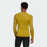 TECHFIT 3-STRIPES TRAINING LONG SLEEVE TEE