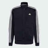 ESSENTIALS WARM-UP 3-STRIPES TRACK JACKET