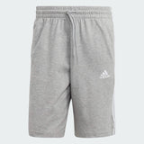 ESSENTIALS SINGLE JERSEY 3-STRIPES SHORTS