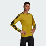 TECHFIT 3-STRIPES TRAINING LONG SLEEVE TEE