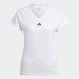 AEROREADY TRAIN ESSENTIALS MINIMAL BRANDING V-NECK TEE