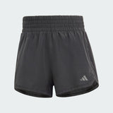 PACER TRAINING 3-STRIPES WOVEN HIGH-RISE SHORTS