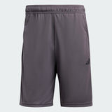 TRAIN ESSENTIALS PIQUÉ 3-STRIPES TRAINING SHORTS