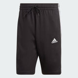 ESSENTIALS SINGLE JERSEY 3-STRIPES SHORTS