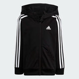 ESSENTIALS 3-STRIPES SHINY TRACKSUIT SET