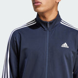 ESSENTIALS WARM-UP 3-STRIPES TRACK JACKET