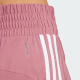 PACER TRAINING 3-STRIPES WOVEN HIGH-RISE SHORTS