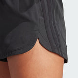 PACER TRAINING 3-STRIPES WOVEN HIGH-RISE SHORTS