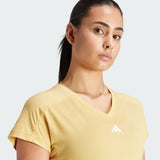 AEROREADY TRAIN ESSENTIALS MINIMAL BRANDING V-NECK TEE