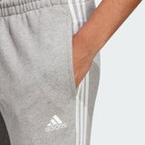 ESSENTIALS 3-STRIPES FRENCH TERRY CUFFED PANTS