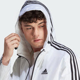 ESSENTIALS 3-STRIPES WOVEN WINDBREAKER