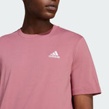 ESSENTIALS SINGLE JERSEY EMBROIDERED SMALL LOGO TEE