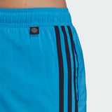 CLASSIC-LENGTH 3-STRIPES SWIM SHORTS