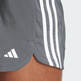 PACER TRAINING 3-STRIPES WOVEN HIGH-RISE SHORTS