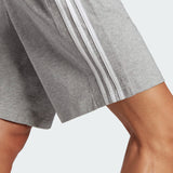 ESSENTIALS SINGLE JERSEY 3-STRIPES SHORTS