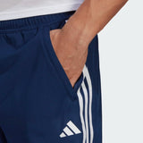 TRAIN ESSENTIALS PIQUÉ 3-STRIPES TRAINING SHORTS