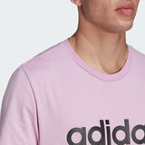 ESSENTIALS EMBROIDERED LINEAR LOGO TEE