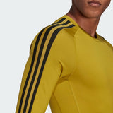 TECHFIT 3-STRIPES TRAINING LONG SLEEVE TEE