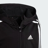 ESSENTIALS 3-STRIPES SHINY TRACKSUIT SET