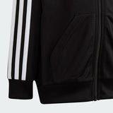 ESSENTIALS 3-STRIPES SHINY TRACKSUIT SET